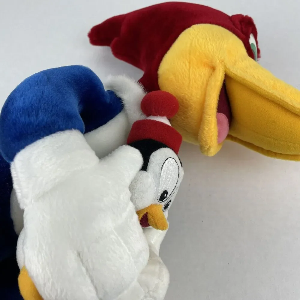 Universal Studios Woody Woodpecker and Chilly Willy Plush 18.5”